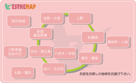 日本地図からお探しの地域をお選び下さい。